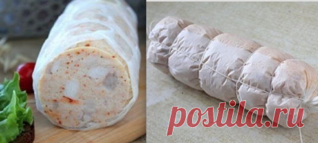 Спасибо за совет подружке из Киева! Домашняя колбаса из курицы