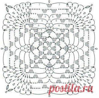 Подборка мотивов крючком в копилку мастерицы Конкурс 