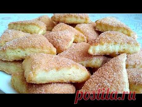 ПРИГОТОВЯТ ДАЖЕ ДЕТИ Вкусное ПЕЧЕНЬЕ НА КЕФИРЕ!