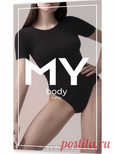 MY BO293 BODY T-SHIRT женское боди-футболка с коротким рукавом и круглым вырезом