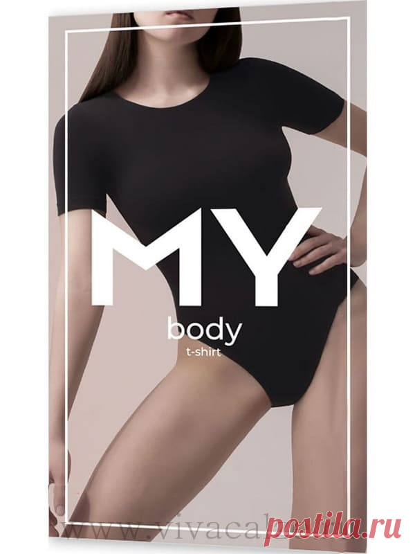 MY BO293 BODY T-SHIRT женское боди-футболка с коротким рукавом и круглым вырезом