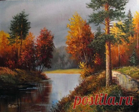 Величавый лес стоял...Белорусский  Янулевич Геннадий Альбинович