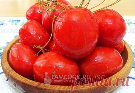 Бочковые помидоры в кастрюле — рецепт с фото пошагово