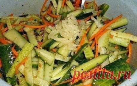 Огурцы по-корейски