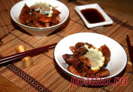 Рецепт креветок в темном пиве