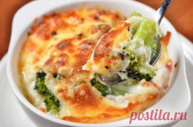 Запеканка с брокколи и сыром — Sloosh – кулинарные рецепты