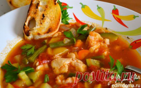 Овощной чаудер с треской | Кулинарные рецепты от «Едим дома!»