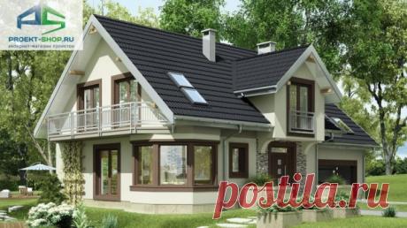 красивые коттеджи фото проекты мансардного типа - Поиск в Google