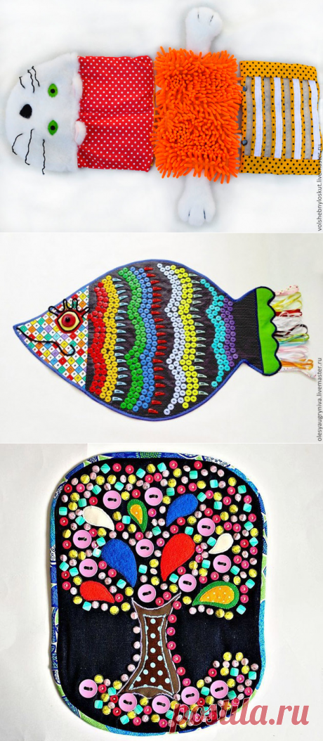 Детские массажные коврики своими руками | https://www.babyroomblog.ru/