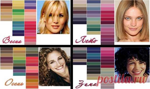 цветотипы внешности зима - Поиск в Google