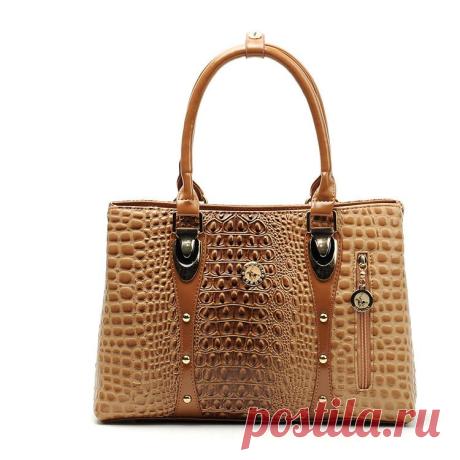 handbags women bags Picture - More Detailed Picture about 2015 Women Crocodile Bag Fashion Women Handbag Brand Famous High Quality Leather Handbags Shoulder Bags Tote Bolsas Femininas Picture in Paper & Paperboard from MILLER BAGS. Aliexpress.com | Alibaba Group