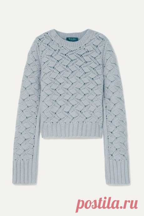 Джемпер оригинальным узором. Спицами. Схема узора. / knittingideas.ru
