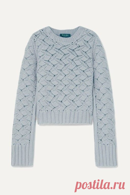 Джемпер оригинальным узором. Спицами. Схема узора. / knittingideas.ru