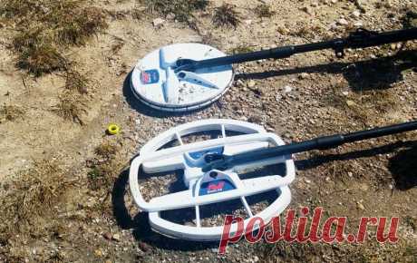 В поле с 19-дюймовой катушкой Minelab - МДРегион.ру