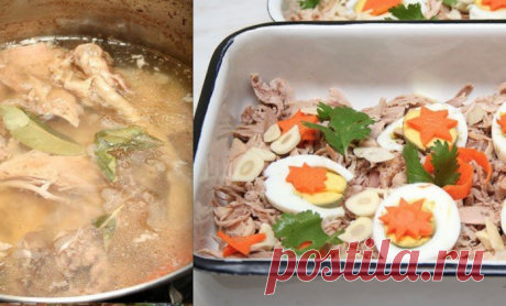 Экономия должна быть экономной: Куриный, нежнейший холодец