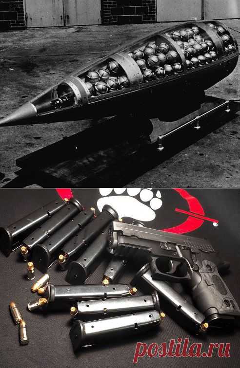 Демонстрационная боеголовка американской ракеты Honest John, видны контейнеры M139 с зарином