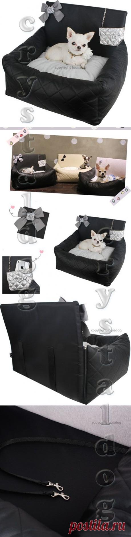 Автоперевозки для собак Louisdog &quot;Клатч&quot; (1452 LD) - ~ АВТОКРЕСЛА ДЛЯ СОБАК - ОДЕЖДА ДЛЯ СОБАК - Crystaldog