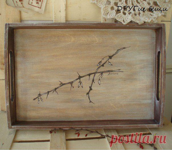 Цветное морение в декоре..