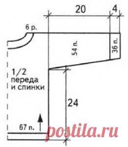 Детский костюм спицами