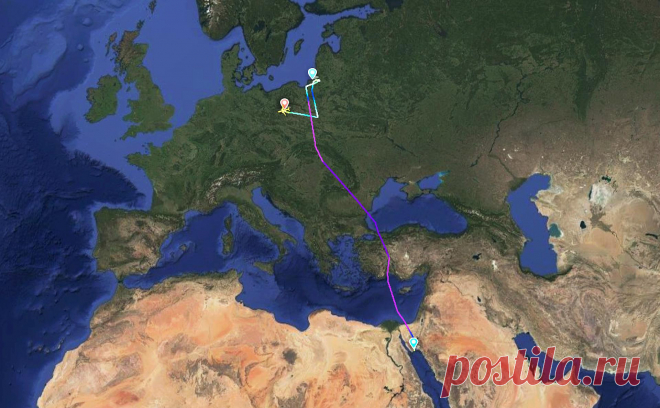 Росавиация объяснила многочасовую задержку лайнера из Египта в Польше. Самолет задержали более чем на десять часов из-за непогоды в аэропорту прибытия. Из-за задержки вовремя также не вылетел обратный рейс Калининград — Шарм-эш-Шейх
