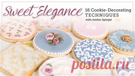 Learn Cookie Decorating Techniques in Craftsy's Class: Sweet Elegance