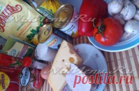 Пицца в мультиварке с разными начинками: рецепт с фото