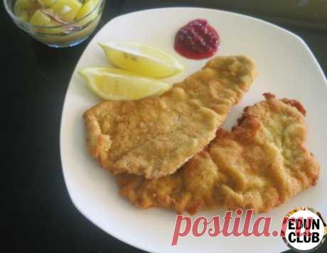 Венский шницель - рецепт с видео