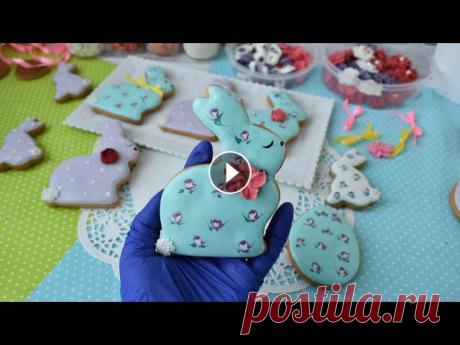 Пряники на Пасху!  Расписные пасхальные пряники. Мастер - класс по росписи пряников "Зайка"! Друзья, привет!Как дела? У нас хорошо))) Конечно, не считая того, что сейчас творится в мире. Но не будем об этом. Давайте сегодня я вам покажу и расс...