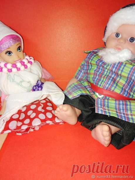 Создаем ёлочную игрушку Снегурочку – Ярмарка Мастеров