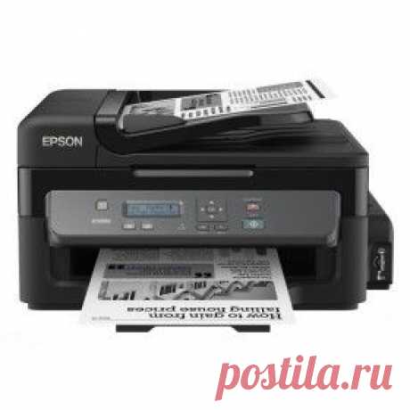 Купить МФУ струйный Epson M200 черно-белый, A4, 1440x720 dpi, Ethernet (RJ-45), USB, чёрный в Пензе, цена / Интернет-магазин &quot;Vseinet.ru&quot;.
Принтер для сверхэкономичной печати черно-белых документов.
Рекордно низкая себестоимость печати
Пигментные чернила.
Двустрочный ЖК-дисплей.
Поддержка Epson iPrint.
Автоподатчик для сканирования документов на 30 листов.
Скорость печати до 34 стр./мин.
Возможность подключения нескольких ПК по сети Ethernet.