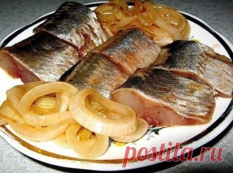 Маринуем селёдку