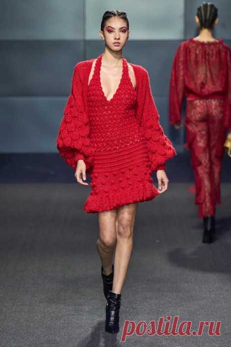 Крючок на подиуме😱: обзор коллекции Фредерика Андерсона зима 22/23 | Knit_For_Real - вязание крючком | Дзен