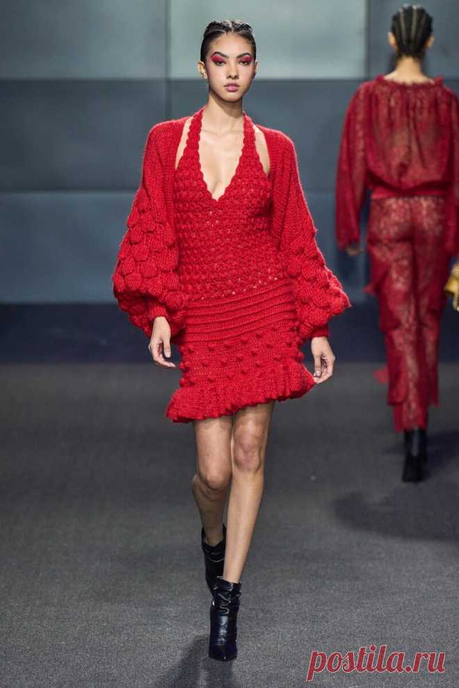 Крючок на подиуме😱: обзор коллекции Фредерика Андерсона зима 22/23 | Knit_For_Real - вязание крючком | Дзен