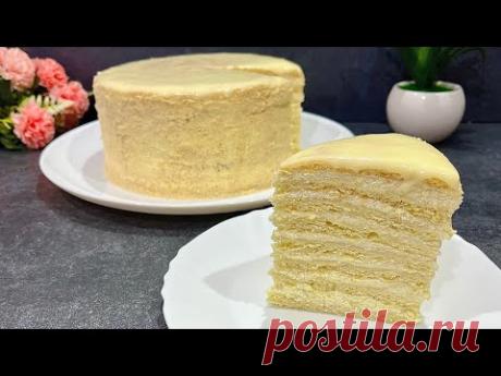 ТВОРОЖНЫЙ торт ПЛОМБИР! Как МОРОЖЕННОЕ нежный! ПОПРОБУЙТЕ!!