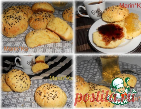 Пресные булочки к завтраку – кулинарный рецепт