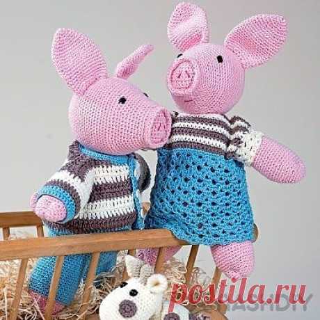 ВЯЗАНАЯ ИГРУШКА СВИНКА КРЮЧКОМ СИМВОЛ 2019 г,
описание: https://nash-diy.ru/vjazanie-dlja-doma/igrushki/168-vjazanaja-igrushka-svinka-krjuchkom-simvol-2019-g.html