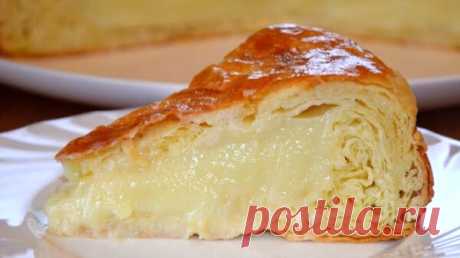 Египетский пирог &quot;Фытыр&quot; с Заварным кремом | MaryanaTastyFood | Вкусная Еда | Яндекс Дзен