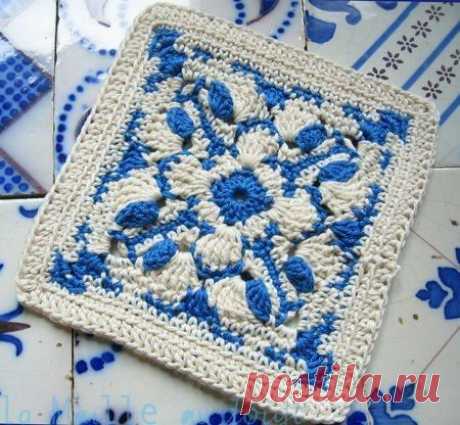 Красивый мотив "Aveiro Azulejos"