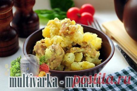 Тушеная картошка с мясом в мультиварке, 6 вкусных рецептов тушеной картошки с мясом в мультиварке | Картошка в мультиварке