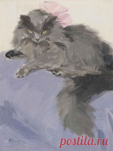 Художник Герберт Джеймс Ганн / Sir Herbert James Gunn (Шотландия, 1893-1964) и его картины