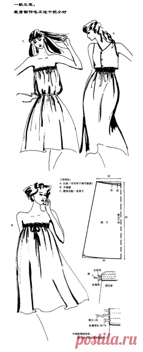 Летнее платье