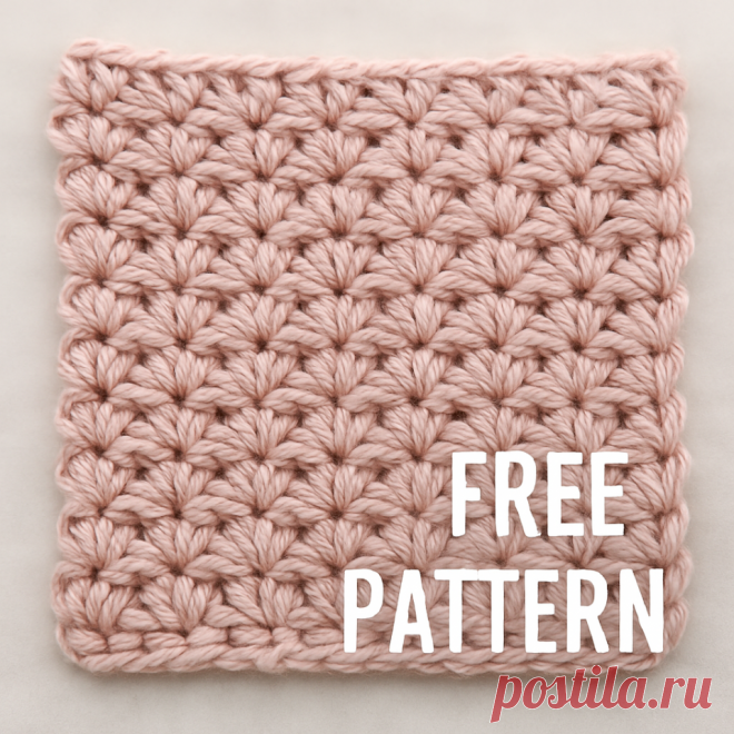 Star Stitch Crochet Tutorial (Beginner-Friendly)