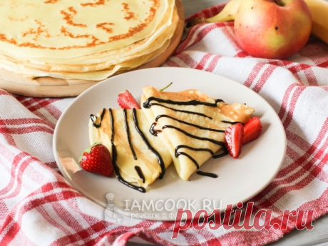 Блины на детской смеси