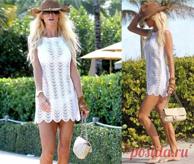 crochet dress for summer - XELLCRAFTS