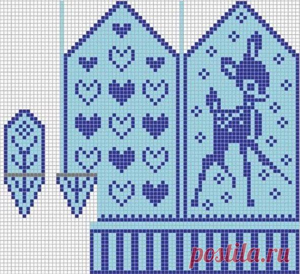 Варежки схемы с гжельюжки с гжелью: 11 тыс изображений найдено в Яндекс.Картинках