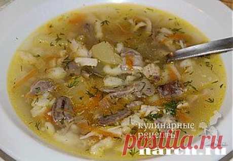Куриный суп с потрошками по-немецки | Харч.ру - рецепты для любителей вкусно поесть