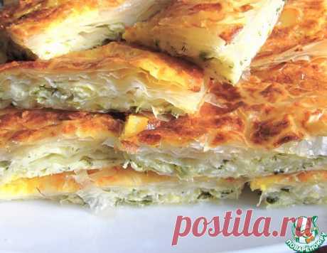 Пирог из теста Фило с брынзой – кулинарный рецепт