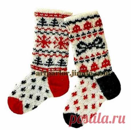 ЖАККАРДОВЫЕ НОСКИ