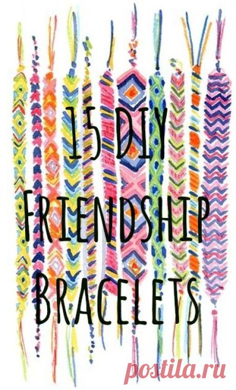15 "Summer Camp Style" Friendship Bracelets You Can Make Right Now