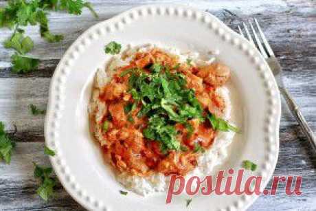 Рецепт. Курица в соусе тикка масала